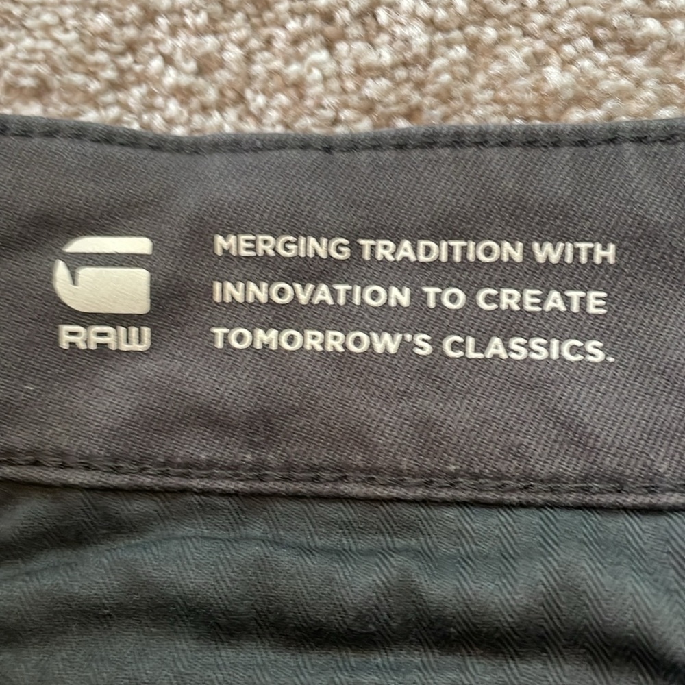 G-Star Originals RAW Green Denim - Picture 8 of 13